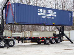 Sample of vertical loading and unloading